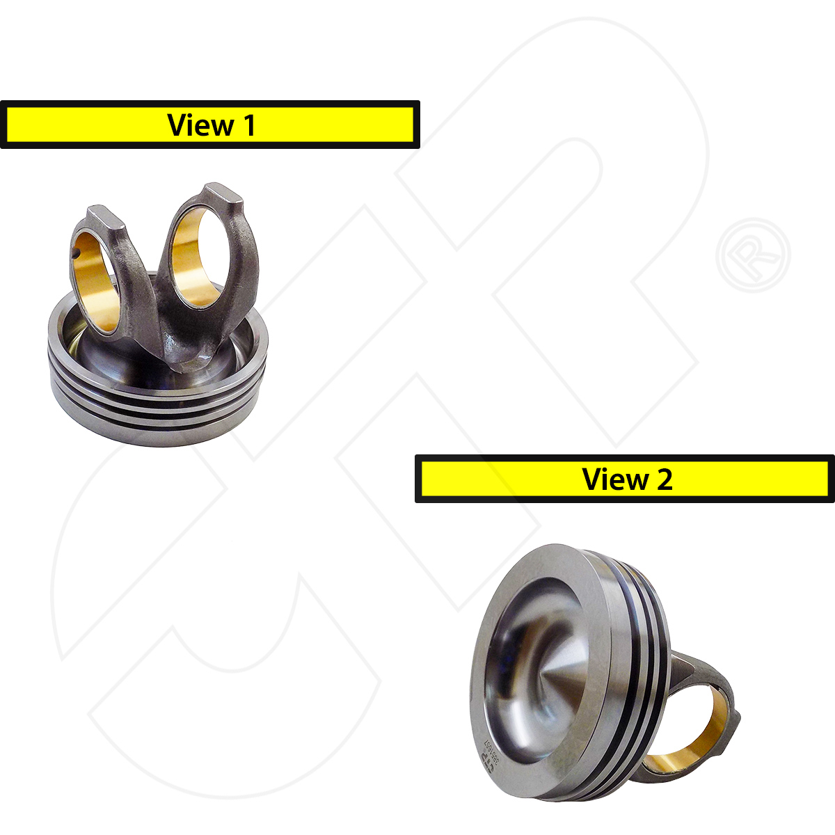 3851657 Piston Crown for Caterpillar Equipment Propel Parts
