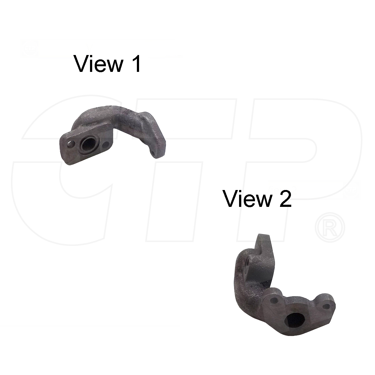 2P7732 Air Inlet And Exhaust Elbow for Caterpillar Equipment Propel Parts