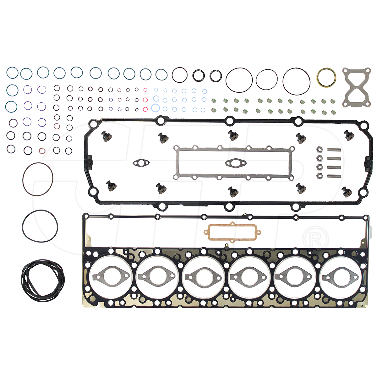 3251577 Single Cylinder Head for Caterpillar Equipment Propel Parts