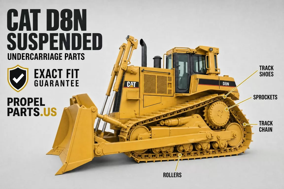 CAT D8N Suspended Dozer CAT D8N Suspended Dozer