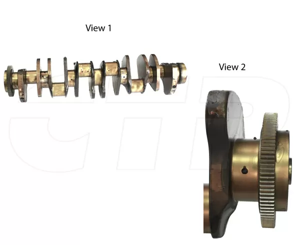 3849906 Caterpillar Crankshaft propelparts