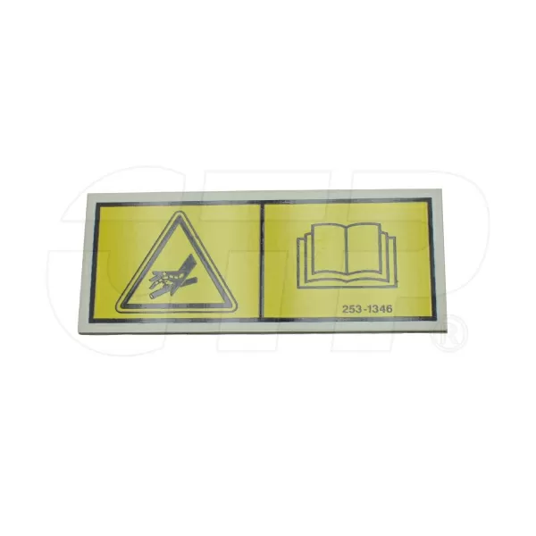 2531346 Caterpillar Plate-warning/information propelparts