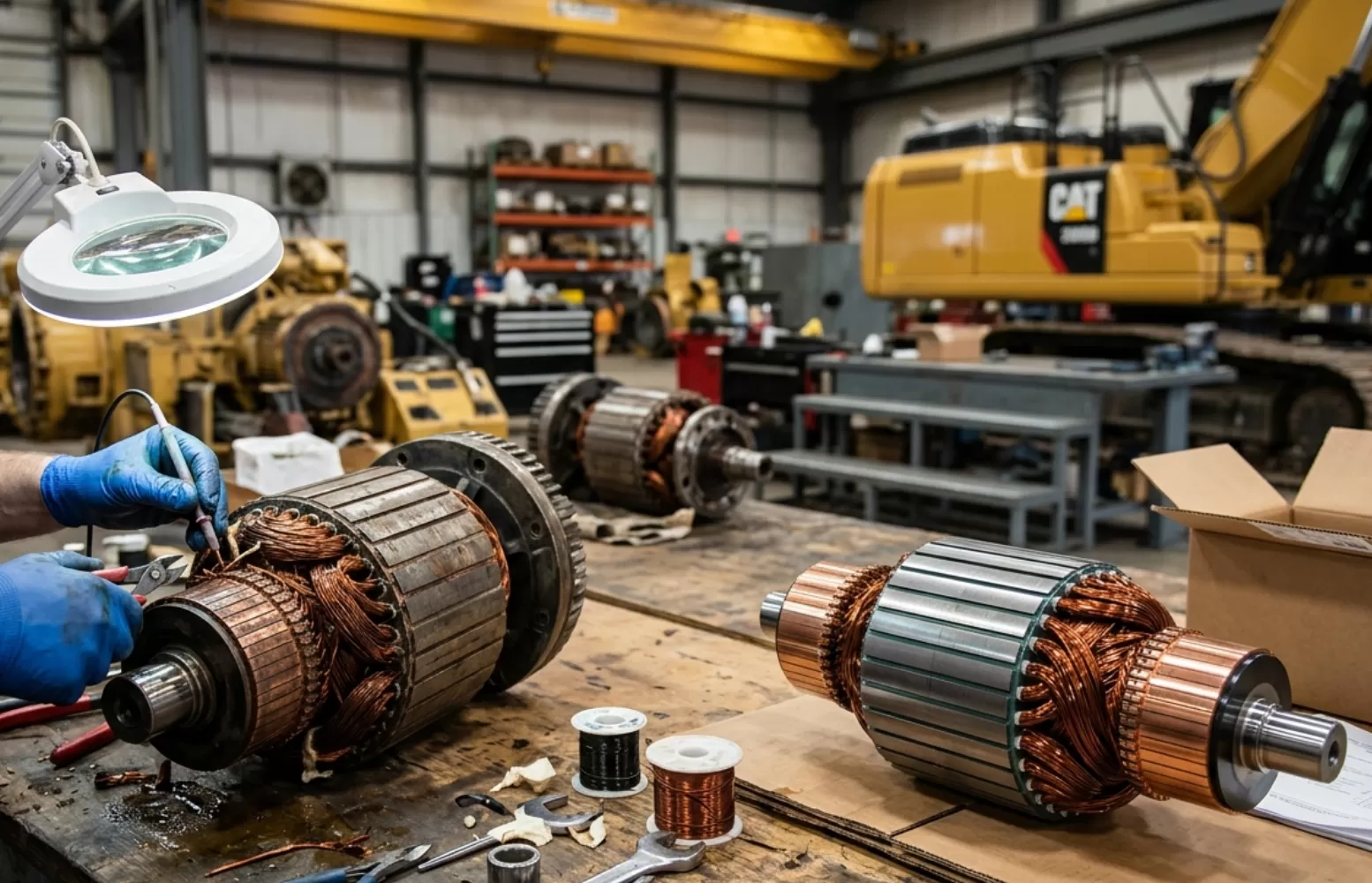 Armature Repair vs Replacement in Heavy Equipment Electrical Motors